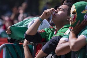 Argentina vs México: Monumento a la Revolución, abarrotado en Fan Fest