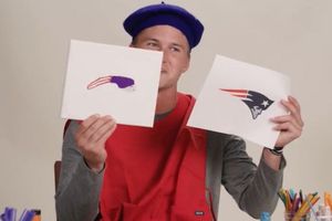 Video: Novatos de la NFL 'dibujaron' los escudos de sus equipos
