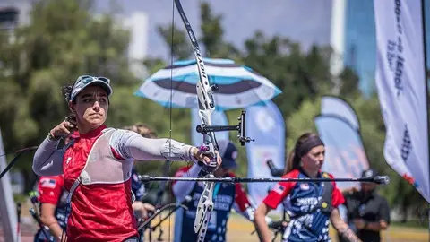 Ana Vázquez conquistó otro Oro en el recurvo femenil del Panamericano de Tiro con Arco