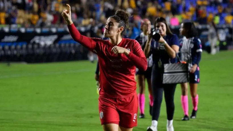 Liga MX Femenil: Alejandría Godínez, portera de Rayadas, se enganchó con la afición de Tigres
