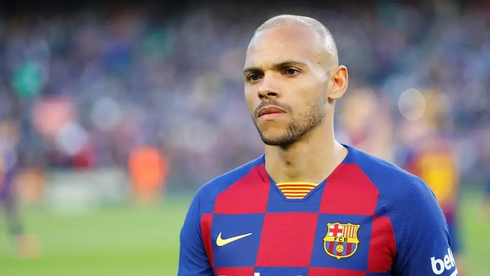 Barcelona: Martin Braithwaite apunta a rescindir su contrato con los culés