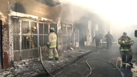 Aguascalientes: Explotó una pipa tras intentar ganarle el paso al tren