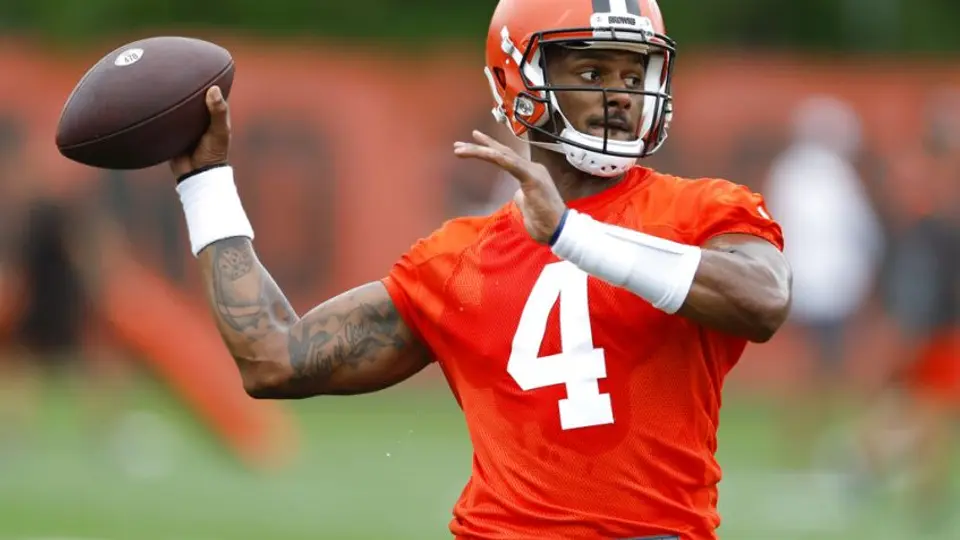 NFL: Deshaun Watson entrenó con los Browns sin saber si será suspendido por acoso