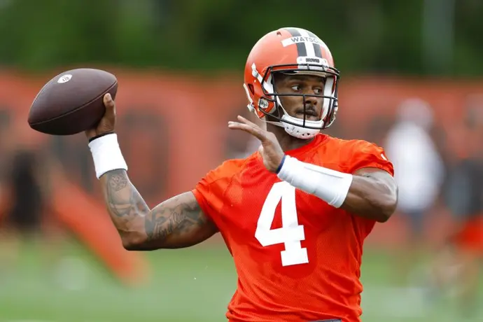 NFL: Deshaun Watson entrenó con los Browns sin saber si será suspendido por acoso