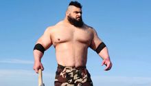 Video: El 'Hulk Iraní' fue noqueado en su debut por su rival que pesó 30 kg menos