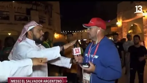 Qatar 2022: Épico trolleo de dos aficionados mexicanos a un periodista argentino