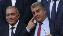 Joan Laporta: Apareció con un ojo morado en Camp Nou