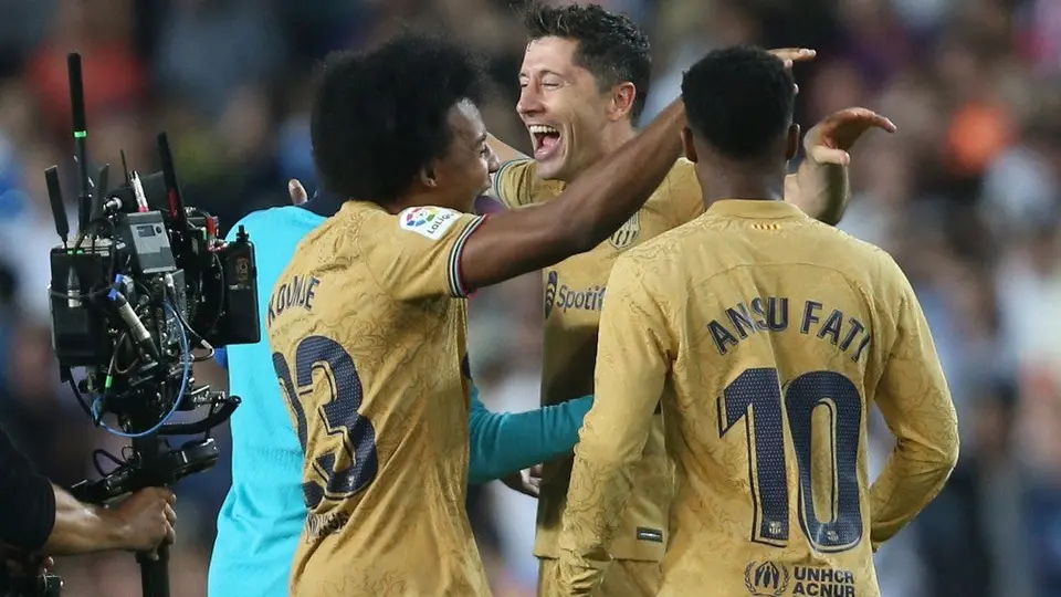 LaLiga: Barcelona venció al Valencia por la mínima con gol de Lewandowski en el tiempo extra