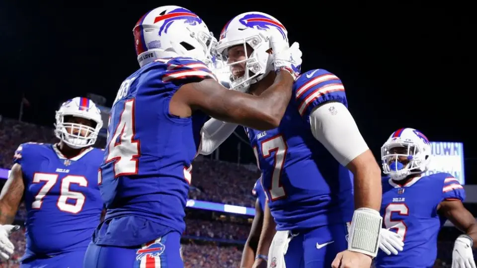 NFL: Bills humilló a los Titans con Josh Allen y Stefon Diggs inspirados