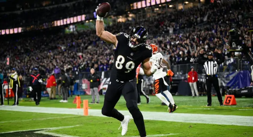 NFL: Ravens venció en la última jugada a los Bengals y es líder divisional