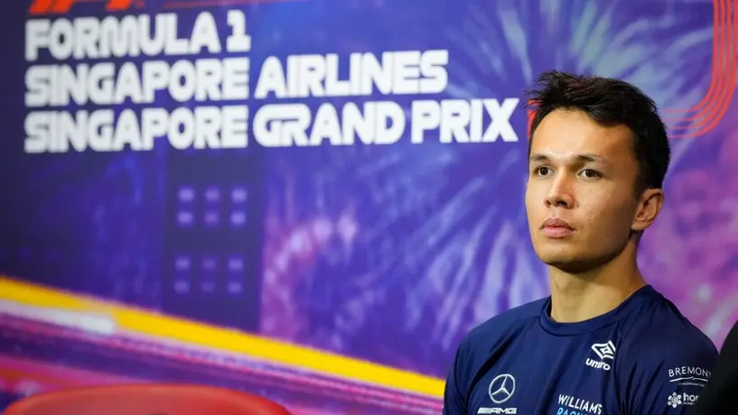 F1: Alex Albon, sorprendido por su pronta recuperación