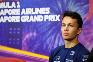 F1: Alex Albon, sorprendido por su pronta recuperación