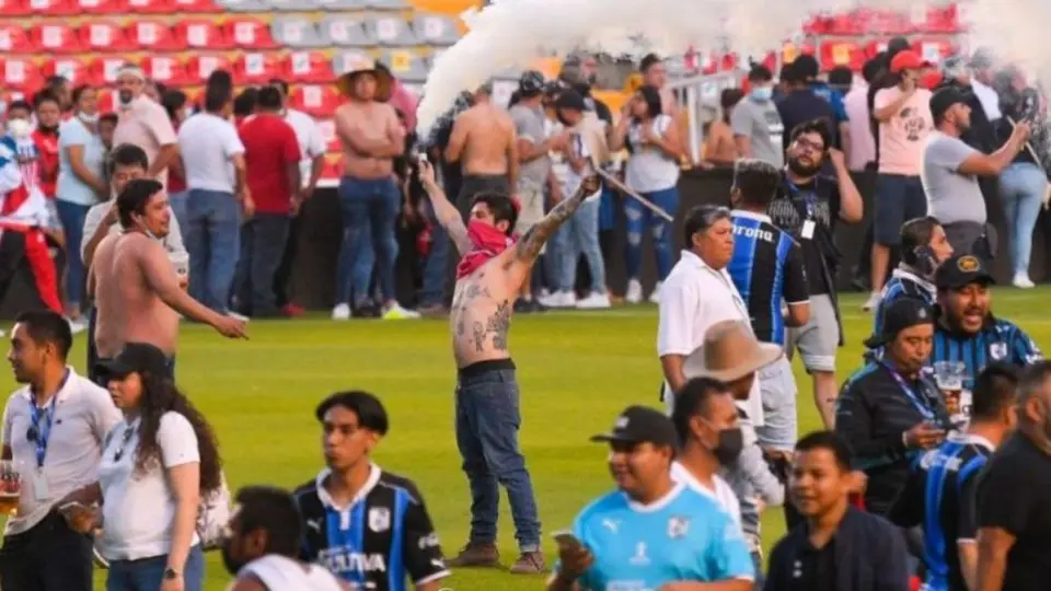 Estadio Corregidora: 14 implicados en la campal entre Querétaro y Atlas fueron liberados