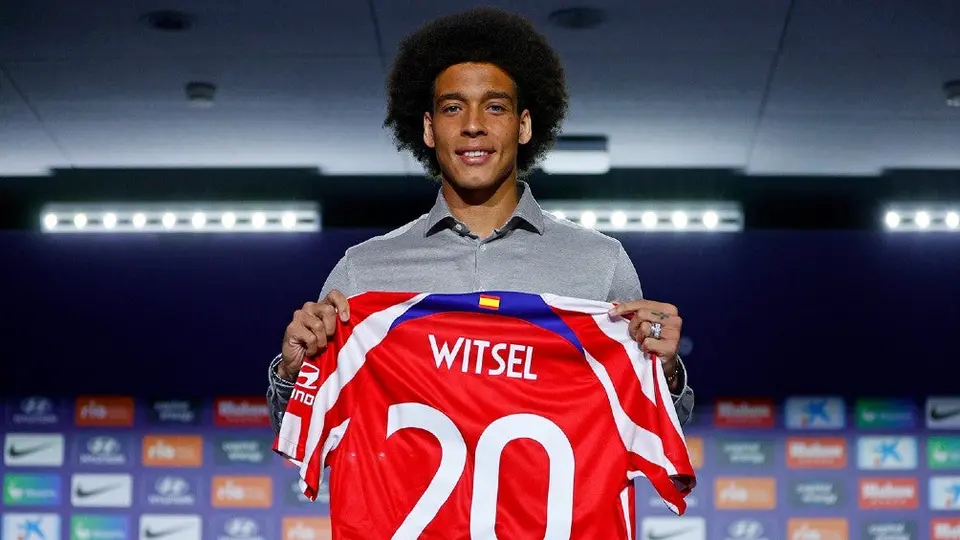 Axel Witsel sobre el Atlético: 'Tengo muchas ganas de conocer esta afición estando en el lado bueno'