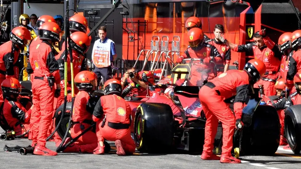 F1: Tear-off de Verstappen, acabó con la Carrera de Leclerc en el GP de Bélgica