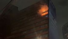 Video: Incendio en edificio de la Ciudad de México