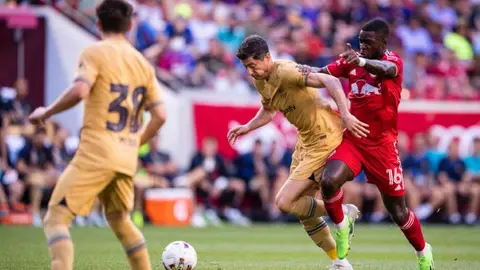 Barcelona: Doblegó a New York Red Bulls en su último duelo de pretemporada en EU