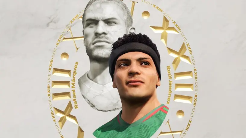 Raúl Jiménez apareció pelón en la actualización de FIFA 23