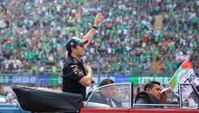 Checo Pérez: Terminó en tercer lugar en el GP de México; Verstappen ganó