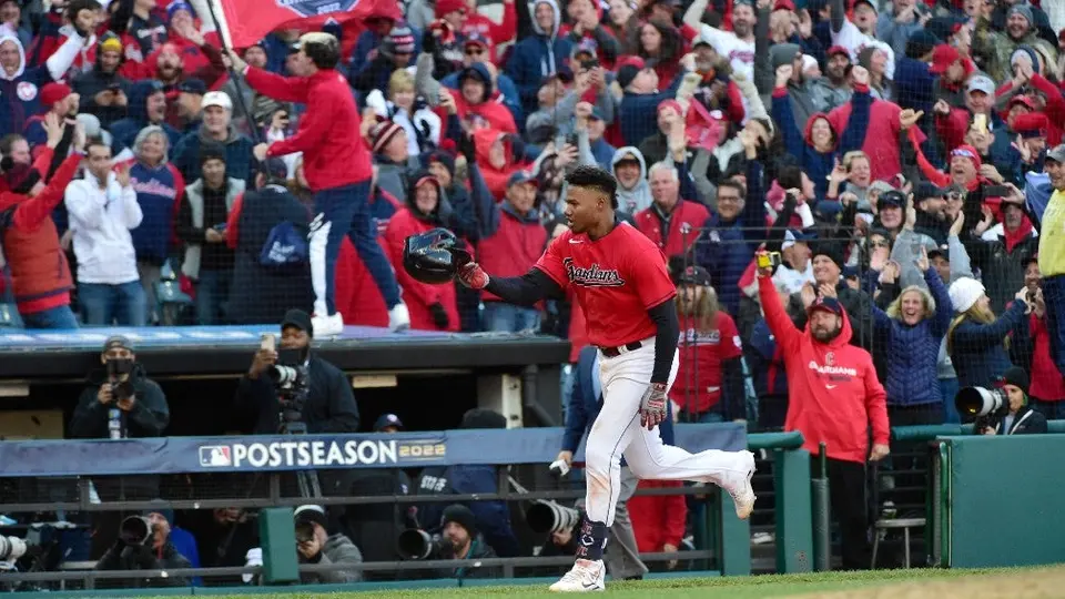MLB Playoffs: Guardians barrieron a Rays con jonrón en extrainnings