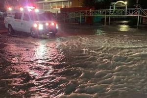 Nuevo León: Sufrió inundaciones por las fuertes lluvias; suspendieron clases por el clima