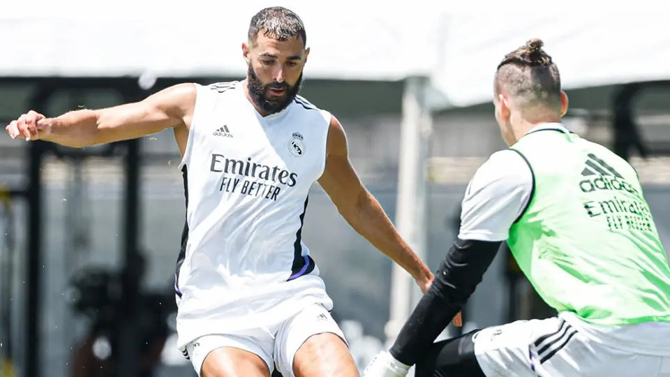 América vs Real Madrid: Karim Benzema jugará medio tiempo ante las Águilas esta noche