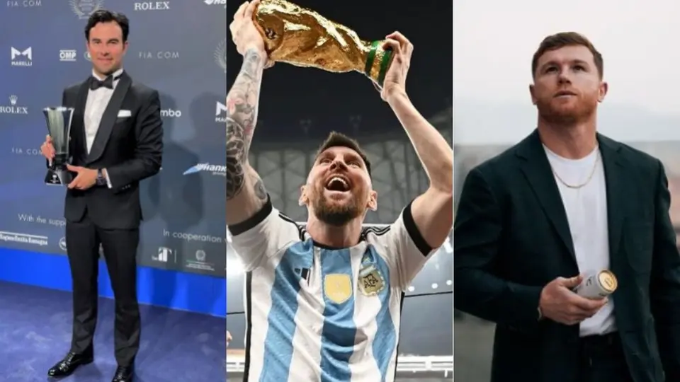 Messi, Canelo, Checo Pérez y más deportistas celebraron la Navidad