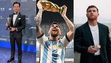 Messi, Canelo, Checo Pérez y más deportistas celebraron la Navidad