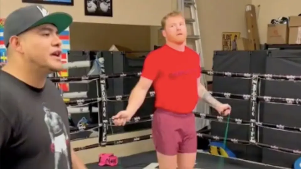 Canelo Álvarez entrenó al ritmo de Aczino previo a combate contra Gennady Golovkin
