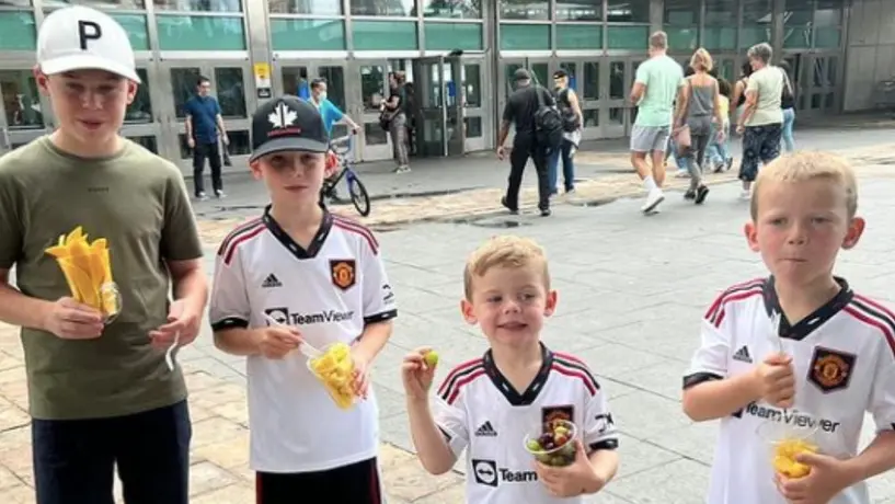 Hijos de Wayne Rooney continuaron tradición y celebraron victoria vs Liverpool