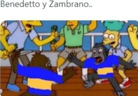 Diviértete con los memes que dejó la pelea entre Benedetto y Zambrano en vestuario del Boca Juniors