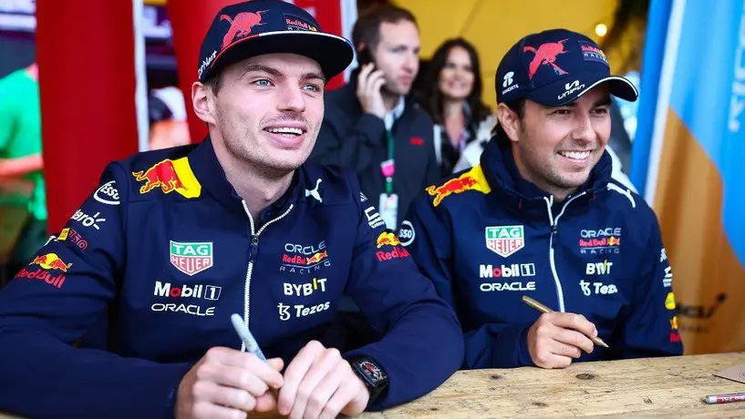 Verstappen sobre buen nivel de Checo: "No fue una sorpresa, sabía lo que podía hacer"