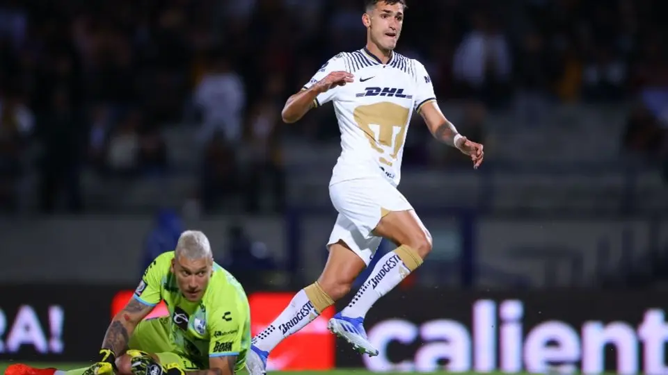 Pumas: Juan Dinenno comandó aplastante victoria ante Querétaro