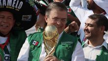 Qatar 2022: Marcelo Ebrard ya piensa en la inauguración del Mundial de 2026