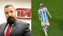 Álvaro Morales a Messi: '¿No pudiste revolverlo en 90 minutos? No eres nada bueno'