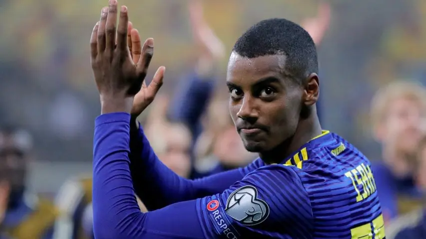 Alexander Isak, con Suecia | AP