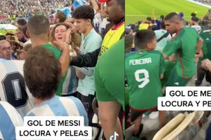 Qatar 2022: Jair Pereira provocó bronca en las gradas del México vs Argentina