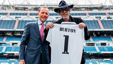 Real Madrid: Tim Burton visitó y conoció el Santiago Bernabéu