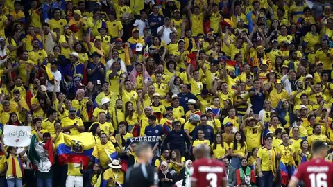 "Queremos, cerveza, queremos cerveza", fue el grito de la afición de Ecuador