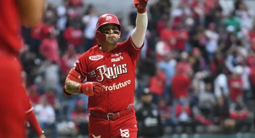 LMB: Diablos Rojos se llevan el primer juego de la Final de la Zona Sur