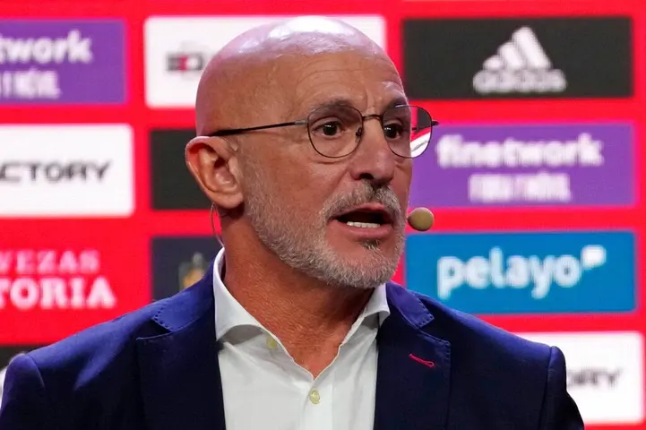 Luis de la Fuente en su presentación como DT de España | AP
