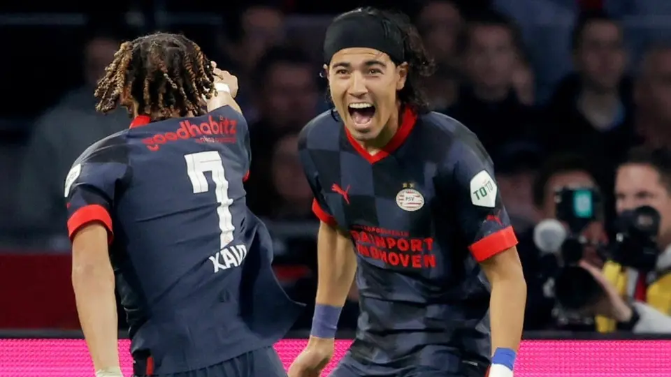 Erick Gutiérrez: Marcó un gol para llevarse el Clásico de 'mexas' entre Ajax y PSV