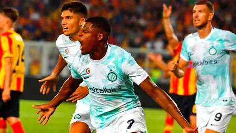 Serie A: Inter de Milán rescató el triunfo en el tiempo agregado ante Lecce
