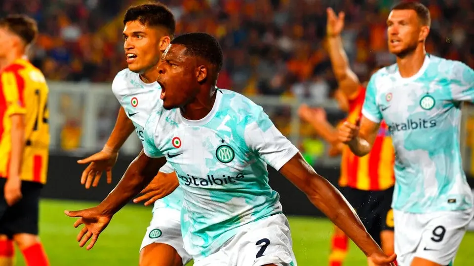 Serie A: Inter de Milán rescató el triunfo en el tiempo agregado ante Lecce