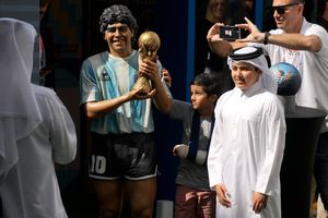Argentina: Maradona fue homenajeado en Qatar tras cumplirse dos años de su muerte