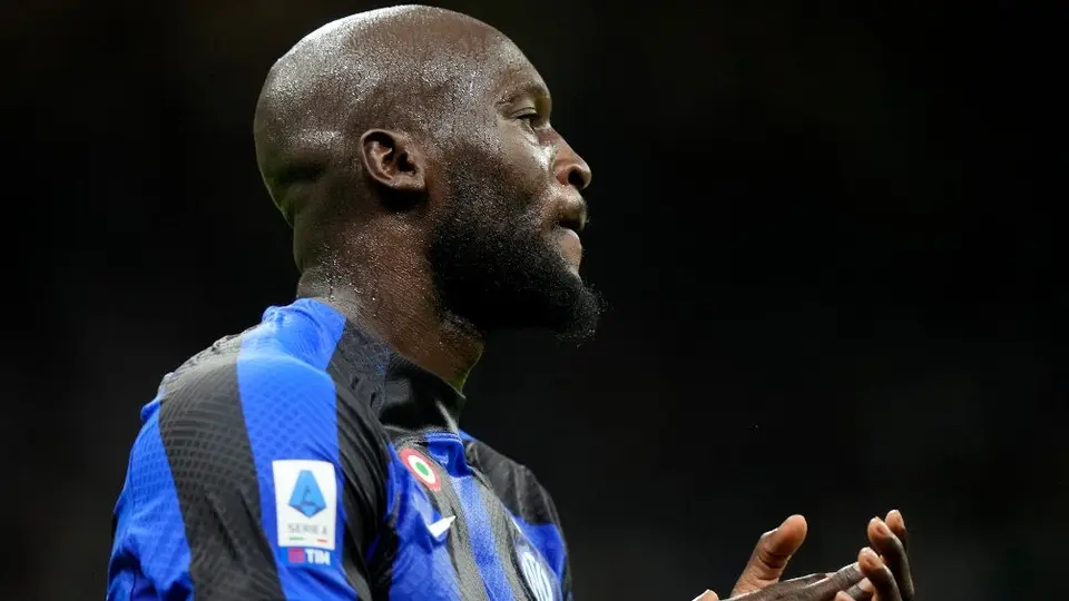 Serie A: Inter llegará al derbi ante Milán sin Romelu Lukaku