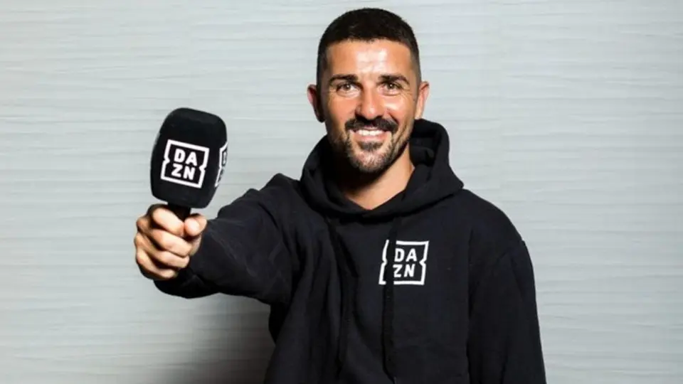 David Villa, confirmado como nuevo comentarista de DAZN