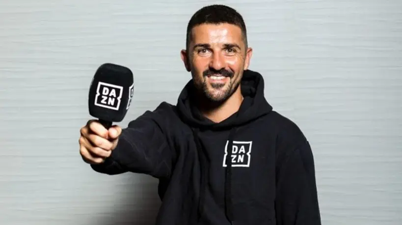 David Villa, confirmado como nuevo comentarista de DAZN