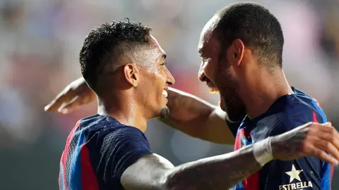 Barcelona: Goleó y gustó ante el Inter de Miami en una noche mágica en Estados Unidos