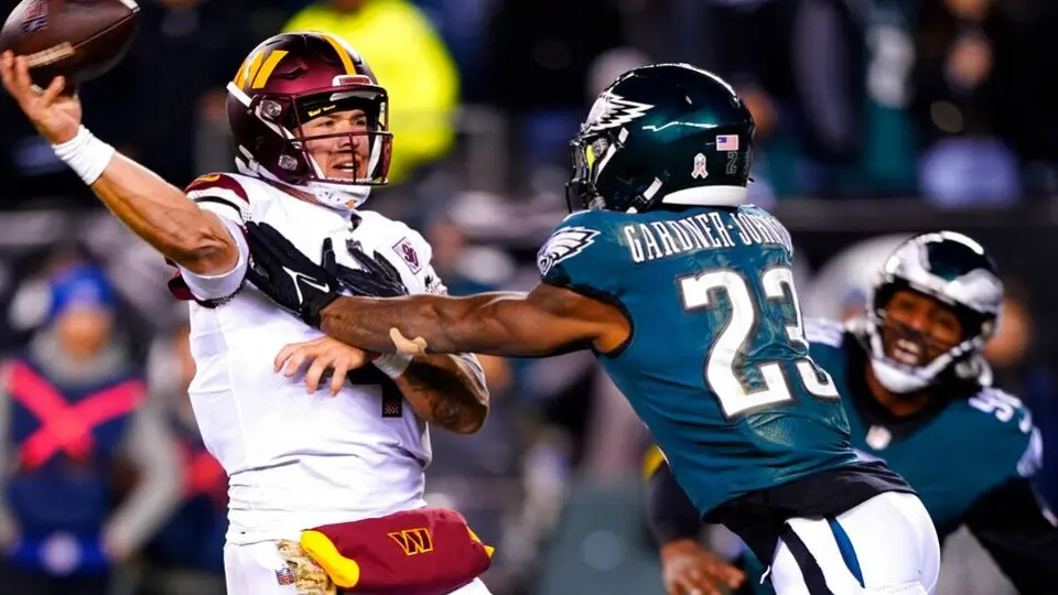 NFL: Washington terminó con el único invicto sobreviviente al derrotar a Philadelphia